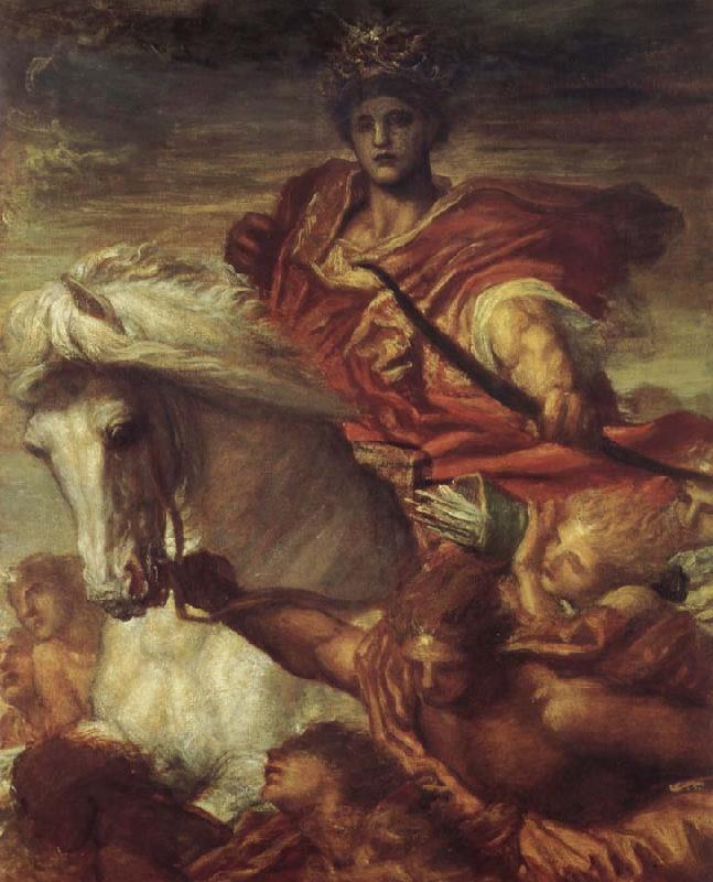 Georeg frederic watts,O.M.S,R.A. The Rider on the White Horse France oil painting art